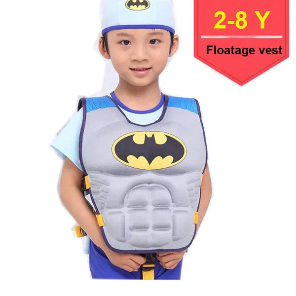 2-6 Years Baby Swim Vest Float Kid Swim Trainer Boy Girl Buoyancy Swimwear Child Life Vest Buoy Swimming Circle Pool Accessories