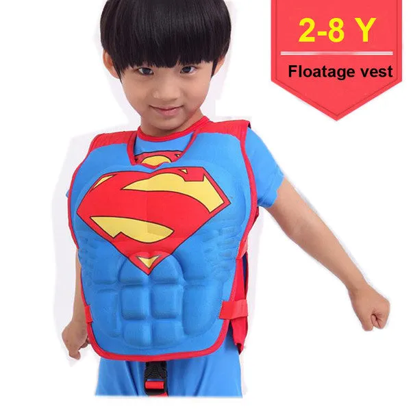 2-6 Years Baby Swim Vest Float Kid Swim Trainer Boy Girl Buoyancy Swimwear Child Life Vest Buoy Swimming Circle Pool Accessories