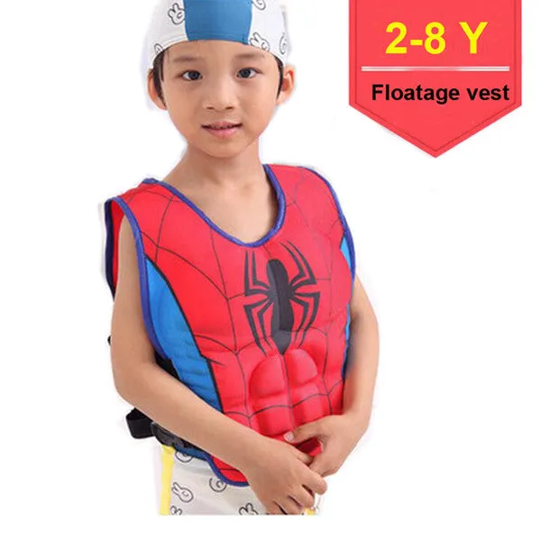 2-6 Years Baby Swim Vest Float Kid Swim Trainer Boy Girl Buoyancy Swimwear Child Life Vest Buoy Swimming Circle Pool Accessories