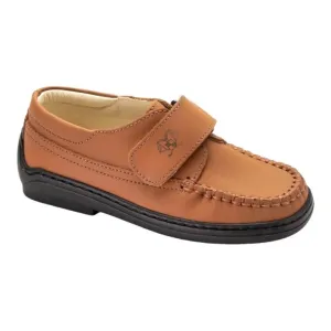 2513 - Tan Sahara Leather Velcro for Boy by London Kids