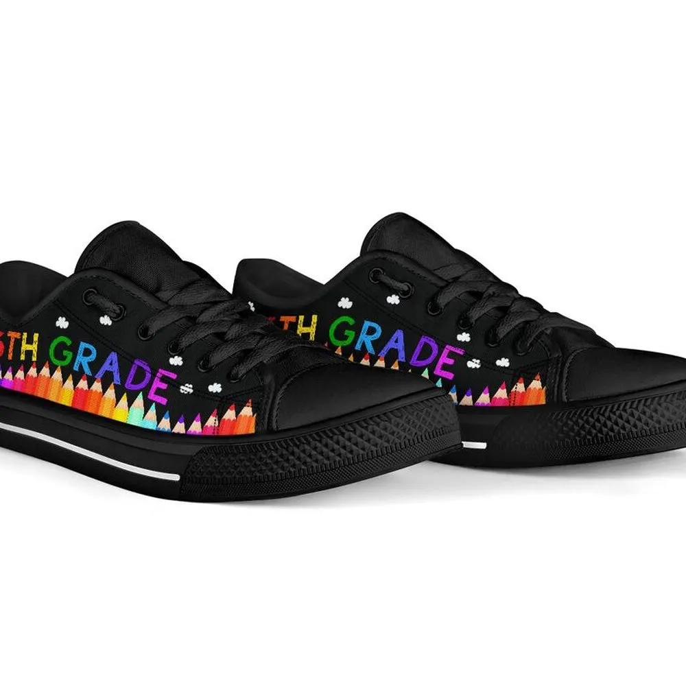 6Th Grade Abc Low Top Shoes, Teacher Shoes, Low Top Sneakers