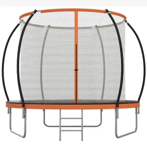 8ft Trampoline with Enclosure Net and Ladder