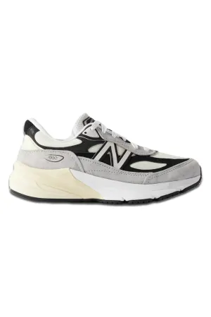 990V6 Suede, Leather and Mesh Sneakers