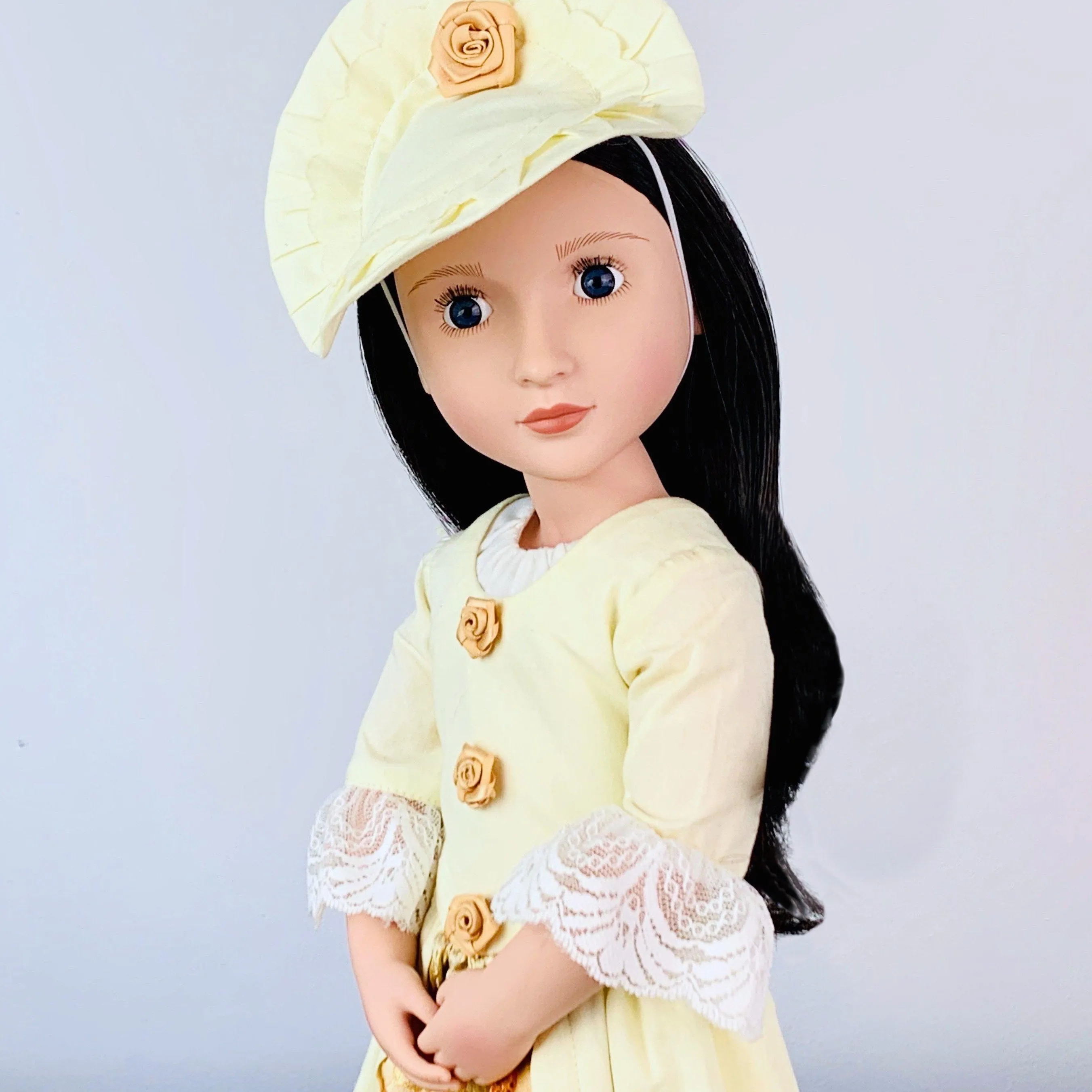 A Girl for All Time: Lydia, Your Georgian Girl  - 16 inch historical British girl doll