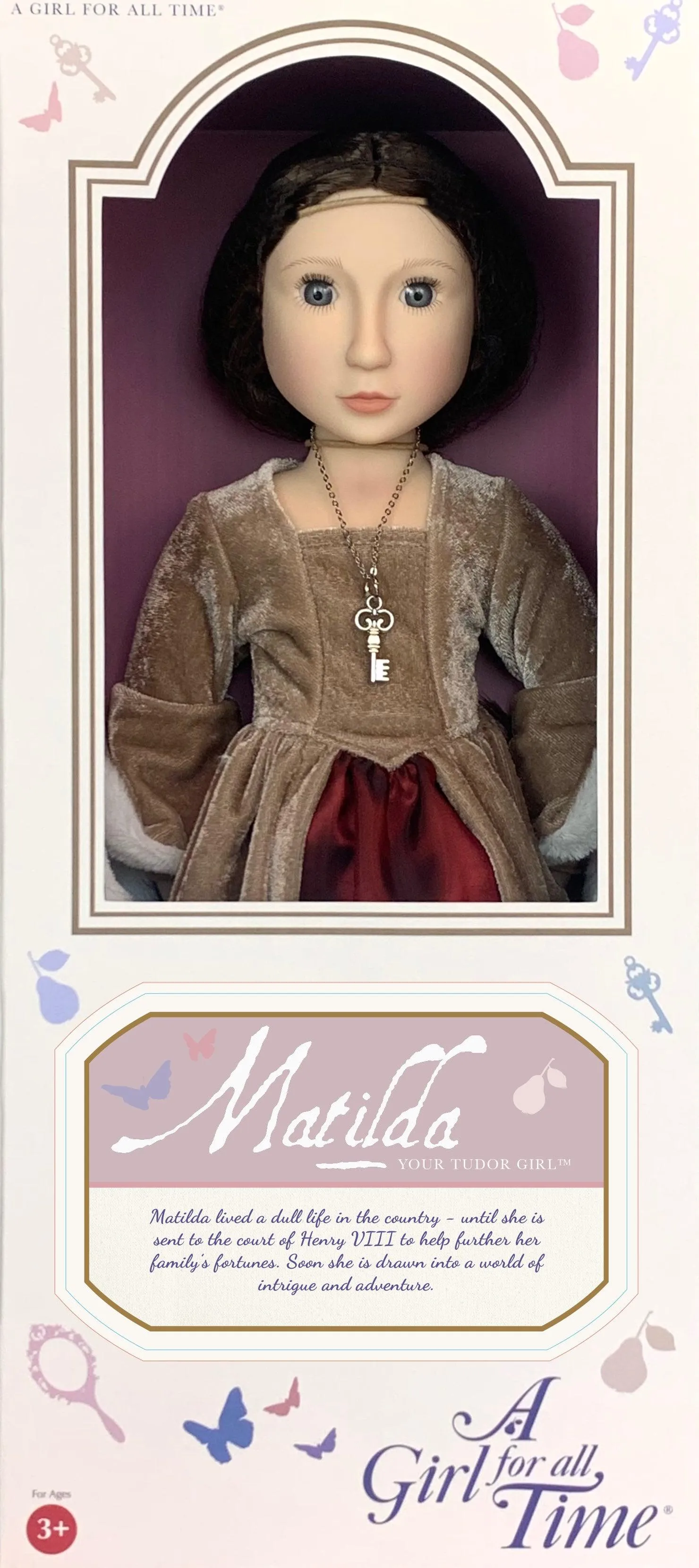 A Girl for All Time - Matilda, Your Tudor Girl - 16 inch British historical doll