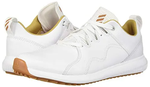 adidas Men's Adicross PPF Golf Shoe, FTWR White/Gum/FTWR White, 11.5 M US