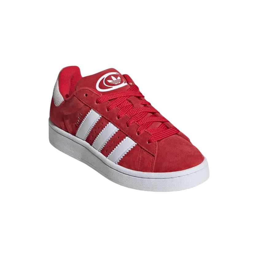 Adidas Originals scarpa sneakers da ragazzi Campus 00s IG1230 rosso-bianco