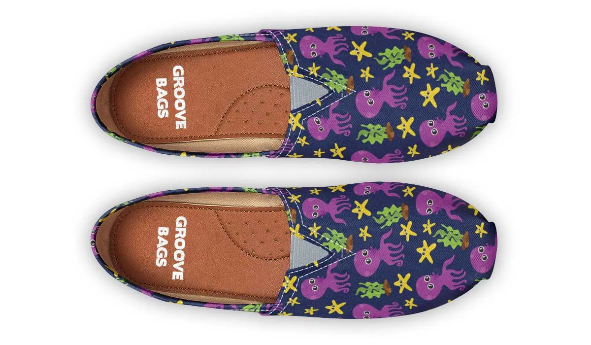 Adorable Octopus Pattern Casual Shoes