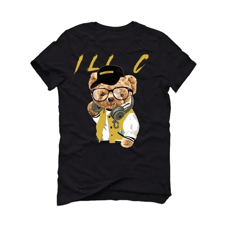 Air Jordan 1 Metallic Gold 2020 Black T-Shirt (ill C Bear)