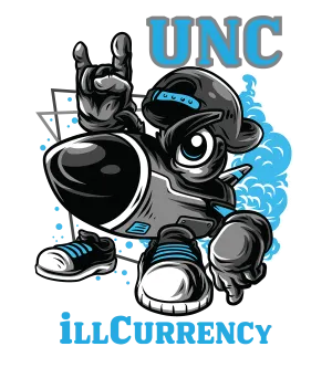 Air Jordan 1 "UNC Toe" | illcurrency Black T-Shirt (UNC ROCKS)