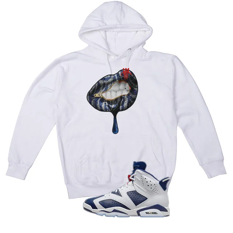 Air Jordan 6 Olympic White T-Shirt (LIPS UNSEALED)| illcurrency