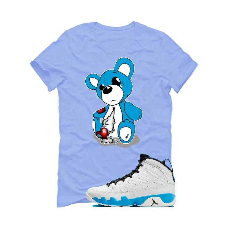 Air Jordan 9 “Powder Blue” | illcurrency Carolina Blue T-Shirt (Big Teddy)