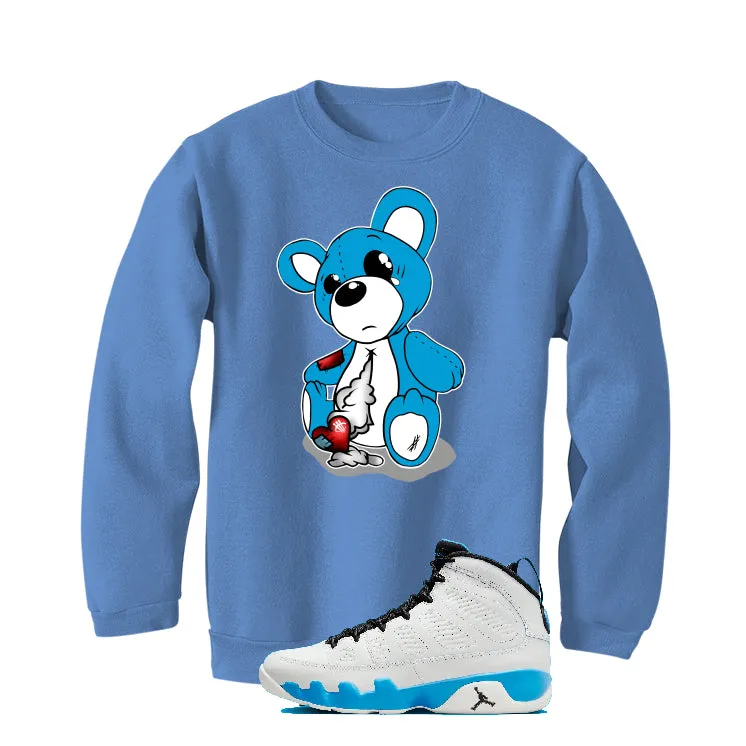 Air Jordan 9 “Powder Blue” | illcurrency Carolina Blue T-Shirt (Big Teddy)