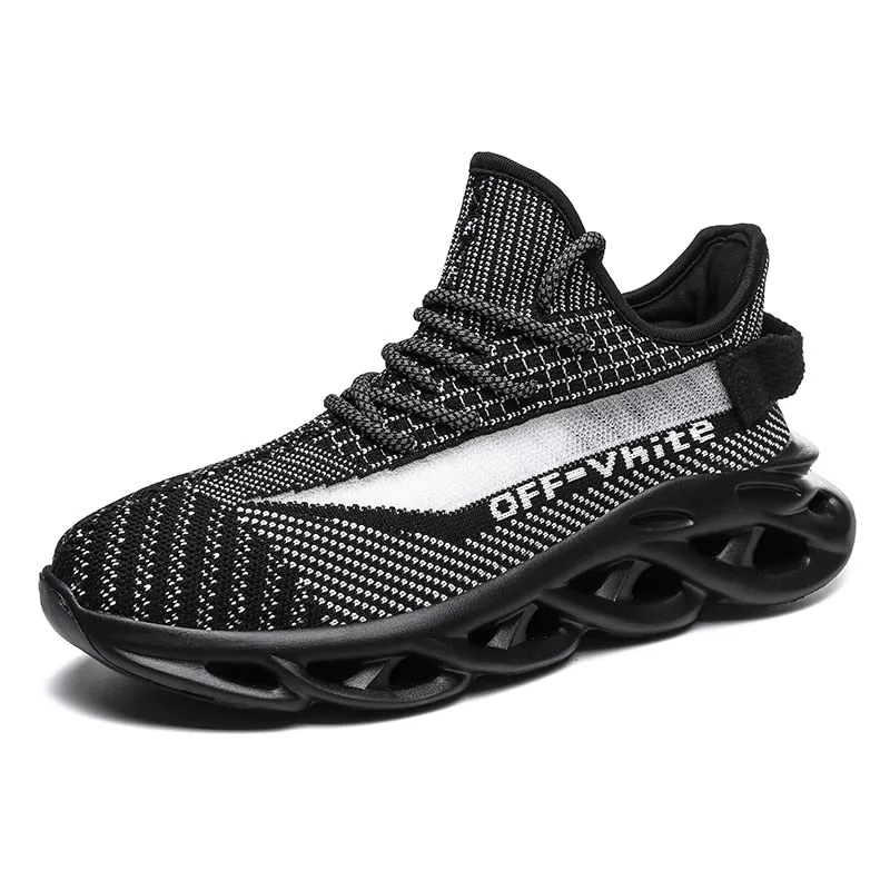 Air Mesh Breathable Men Shoes Cushioning Ultralight Running Sneakers Women Outdoor Jogging Footwear Teenage Anti-Slip Zapatillas