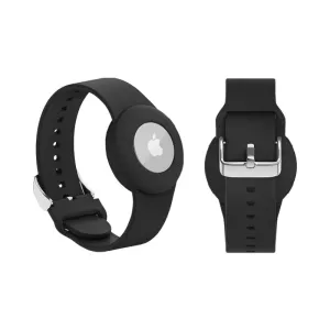 Airtag Wristband Compatible with Apple Airtag - Black