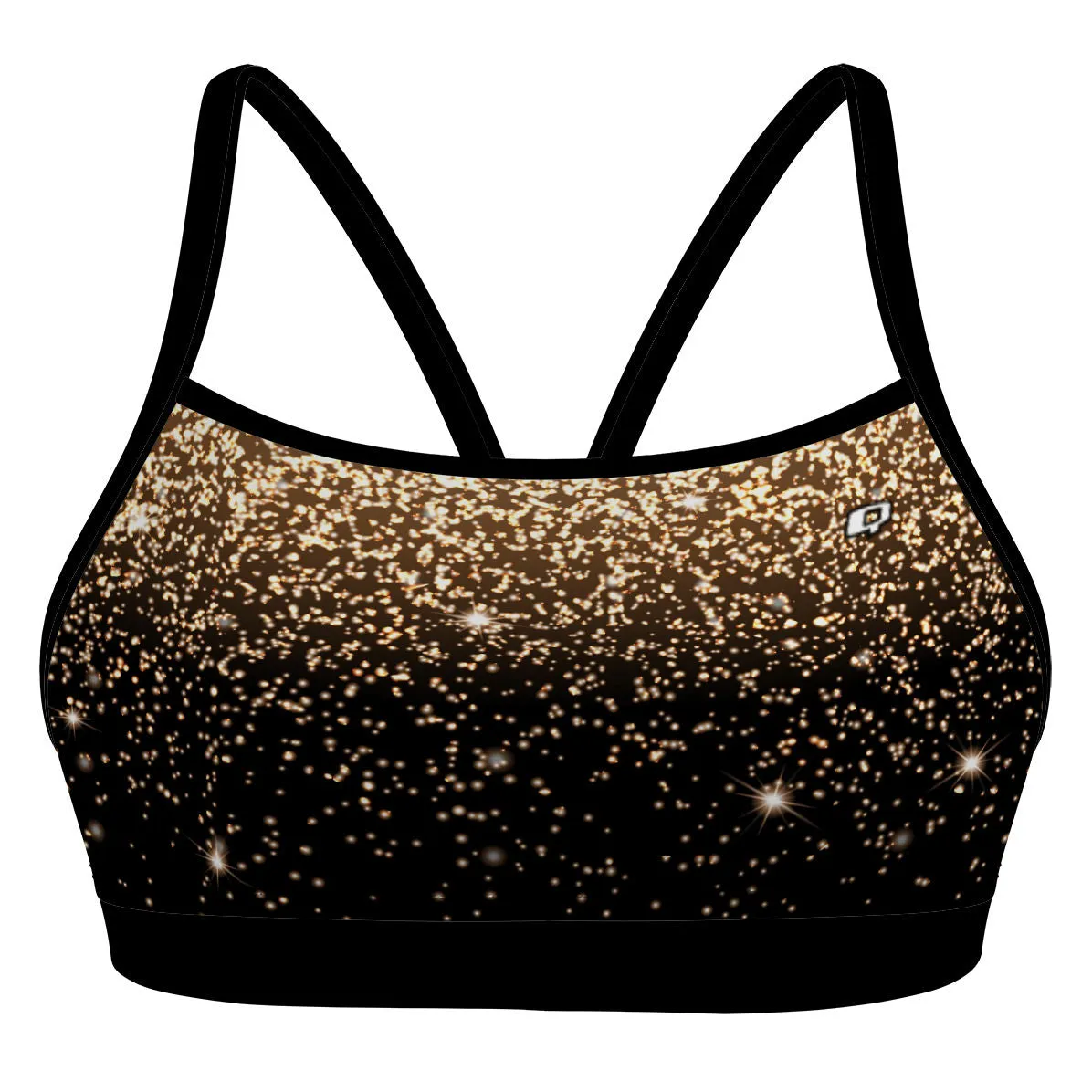 All that Glitter Classic Sports Bikini Top