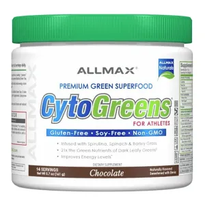 Allmax CytoGreens For Athletes Chocolate 14 Servings