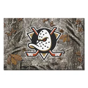 Anaheim Ducks Rubber Scraper Door Mat Camo