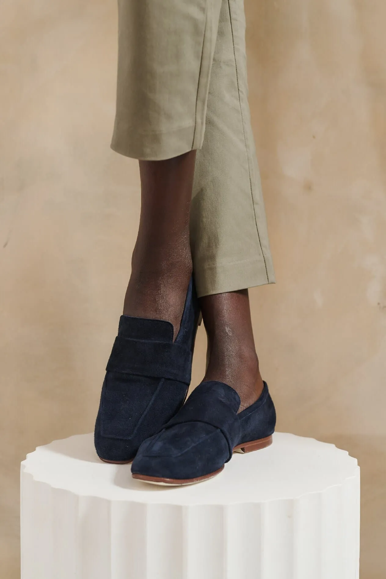 Art. 06 Loafer in Suede Navy