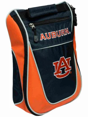 Auburn Tigers Team Golf Navy Orange Zippered Carry-On Golf Shoes Travel Bag