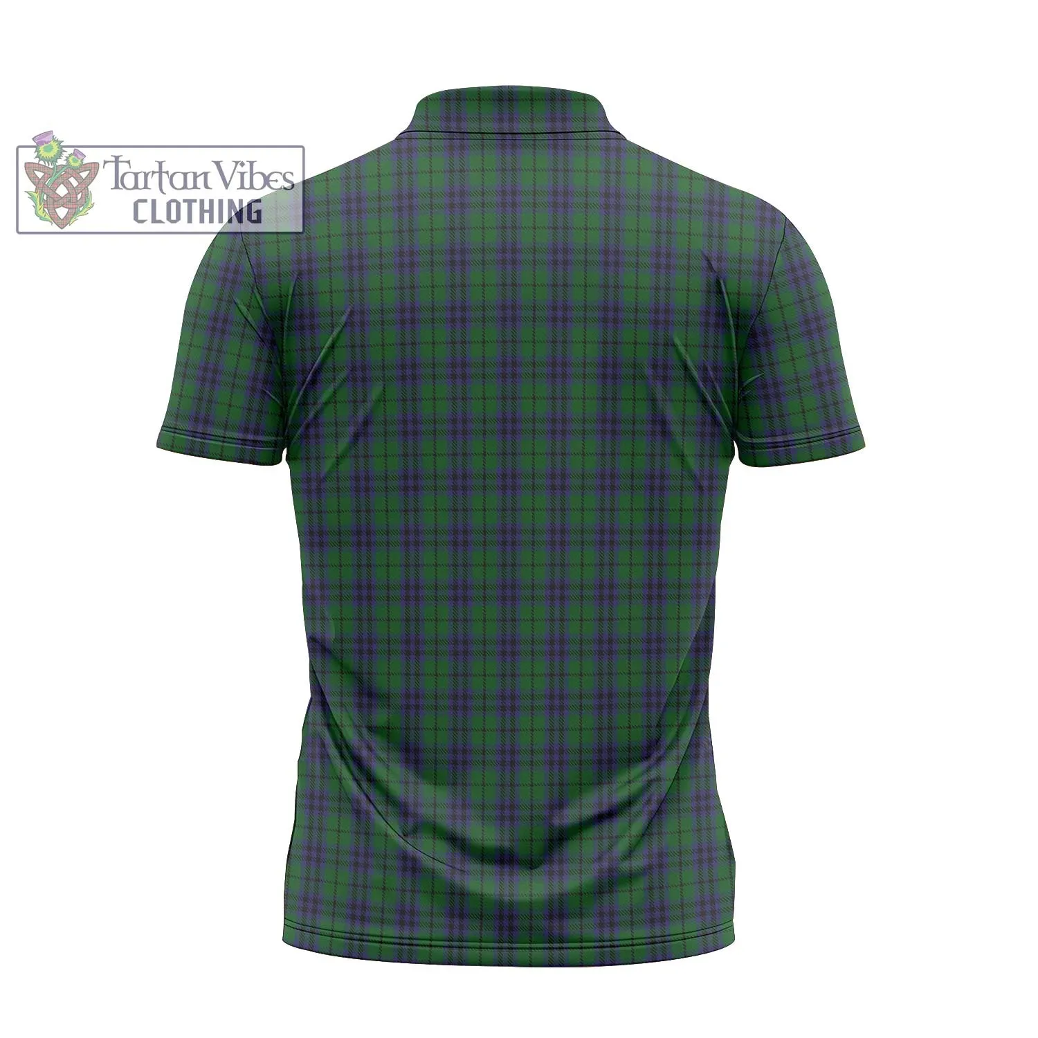 Austin Tartan Zipper Polo Shirt