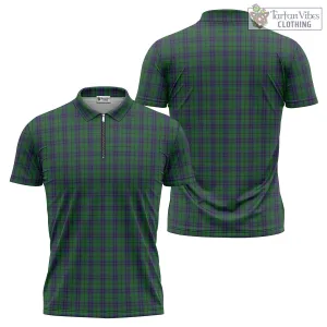 Austin Tartan Zipper Polo Shirt