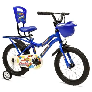 Avon Buke Cookie 16T Kids Bicycles for Girls | Frame Size:10.5 | Wheel Size:16â€ inch | Rigid Fork and Caliper Brake Ideal for Girls Between 4-6 Yrs (Glossy Spinel Blue)