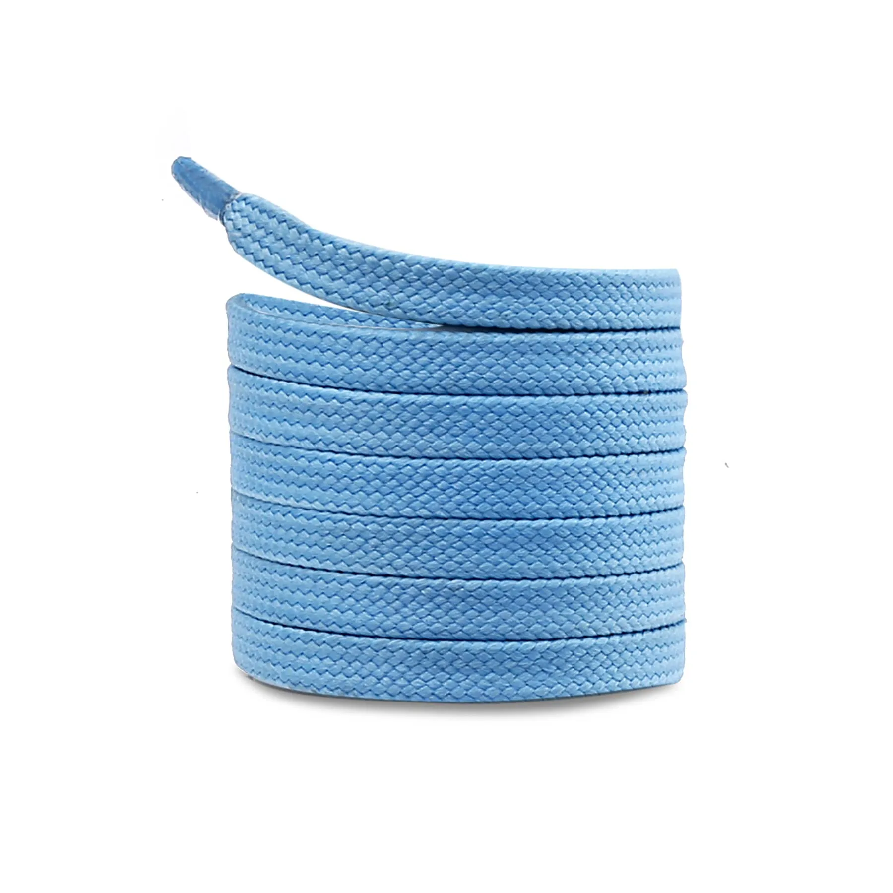 Bacca Bucci Sneaker Shoe Laces | Flat | Black- Blue