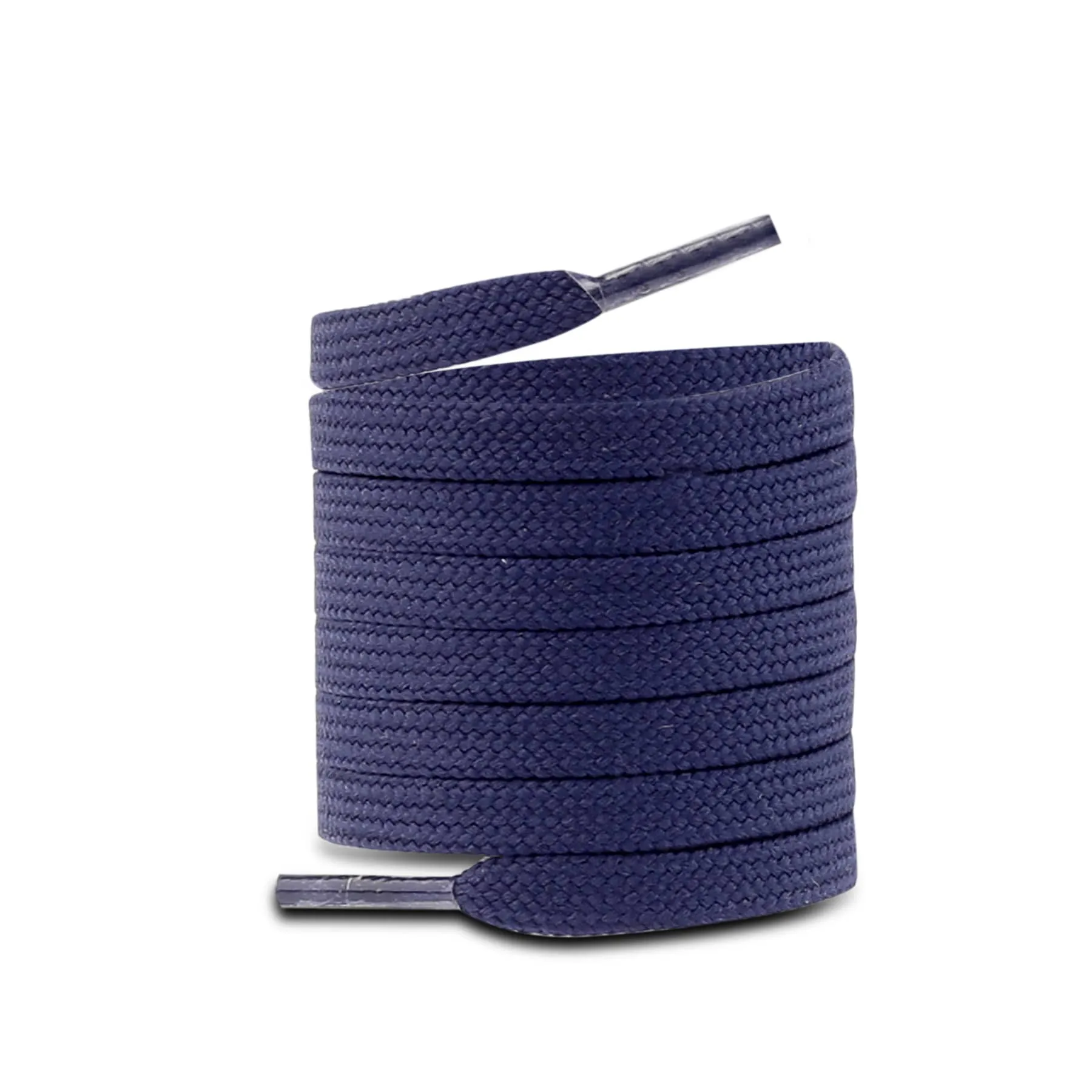 Bacca Bucci Sneaker Shoe Laces | Flat | Black- Blue