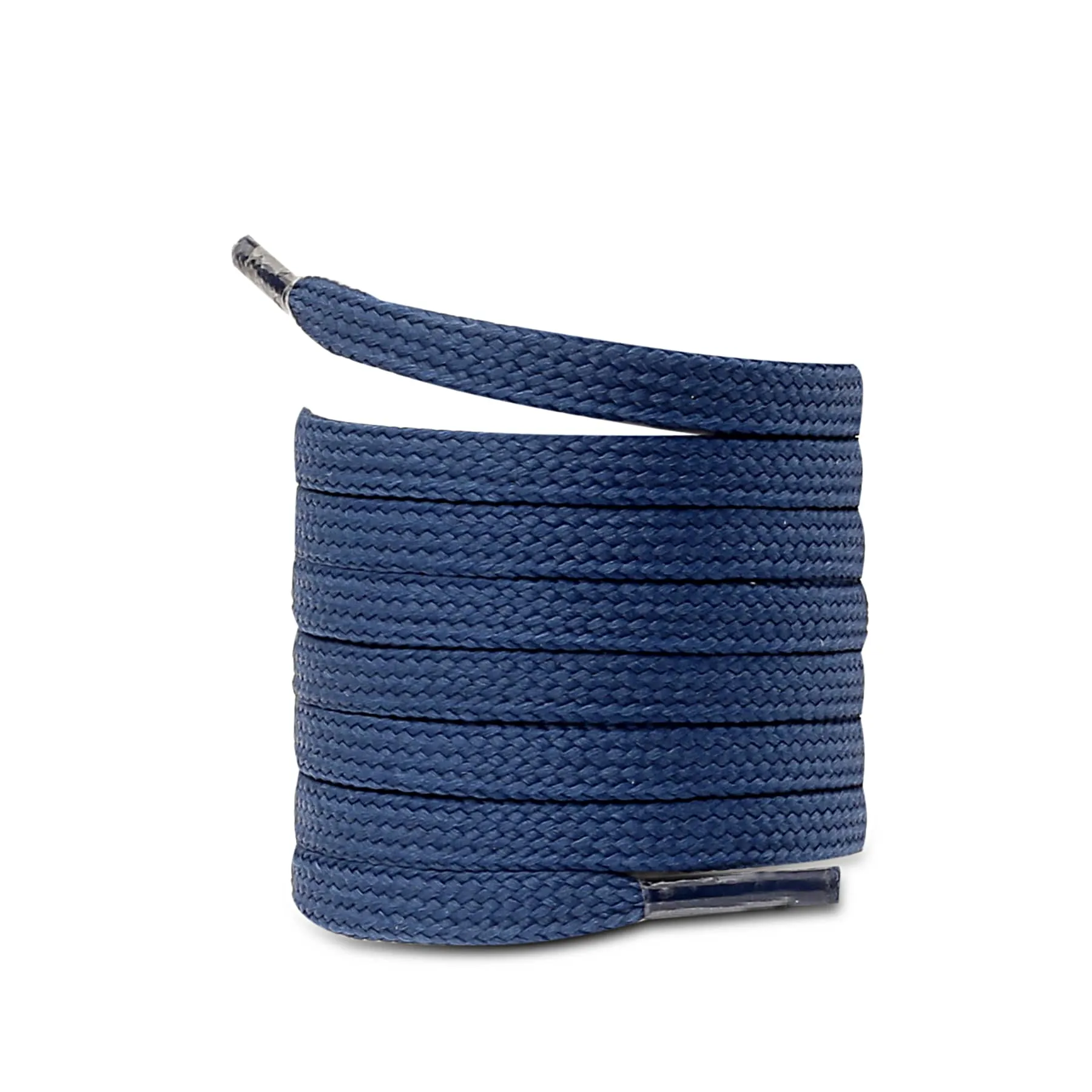 Bacca Bucci Sneaker Shoe Laces | Flat | Black- Blue