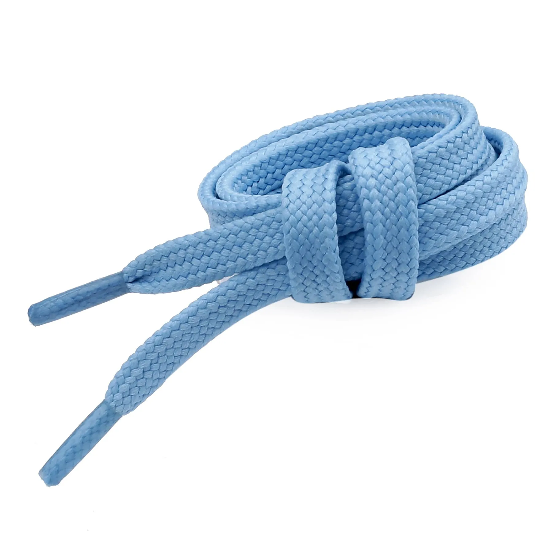 Bacca Bucci Sneaker Shoe Laces | Flat | Black- Blue