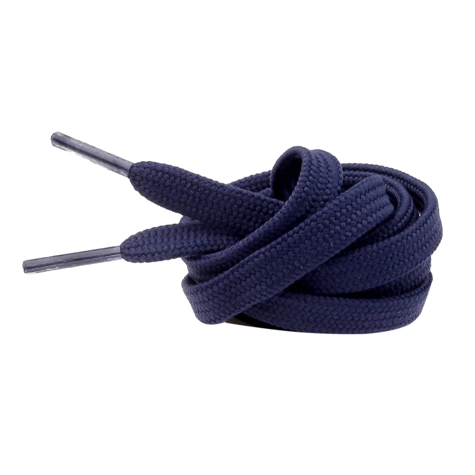 Bacca Bucci Sneaker Shoe Laces | Flat | Black- Navy Blue