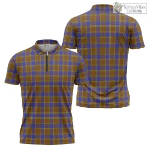 Balfour Tartan Zipper Polo Shirt