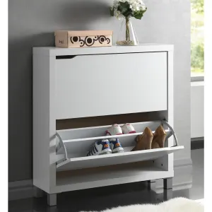 Baxton Studio Simms Modern Shoe Cabinet