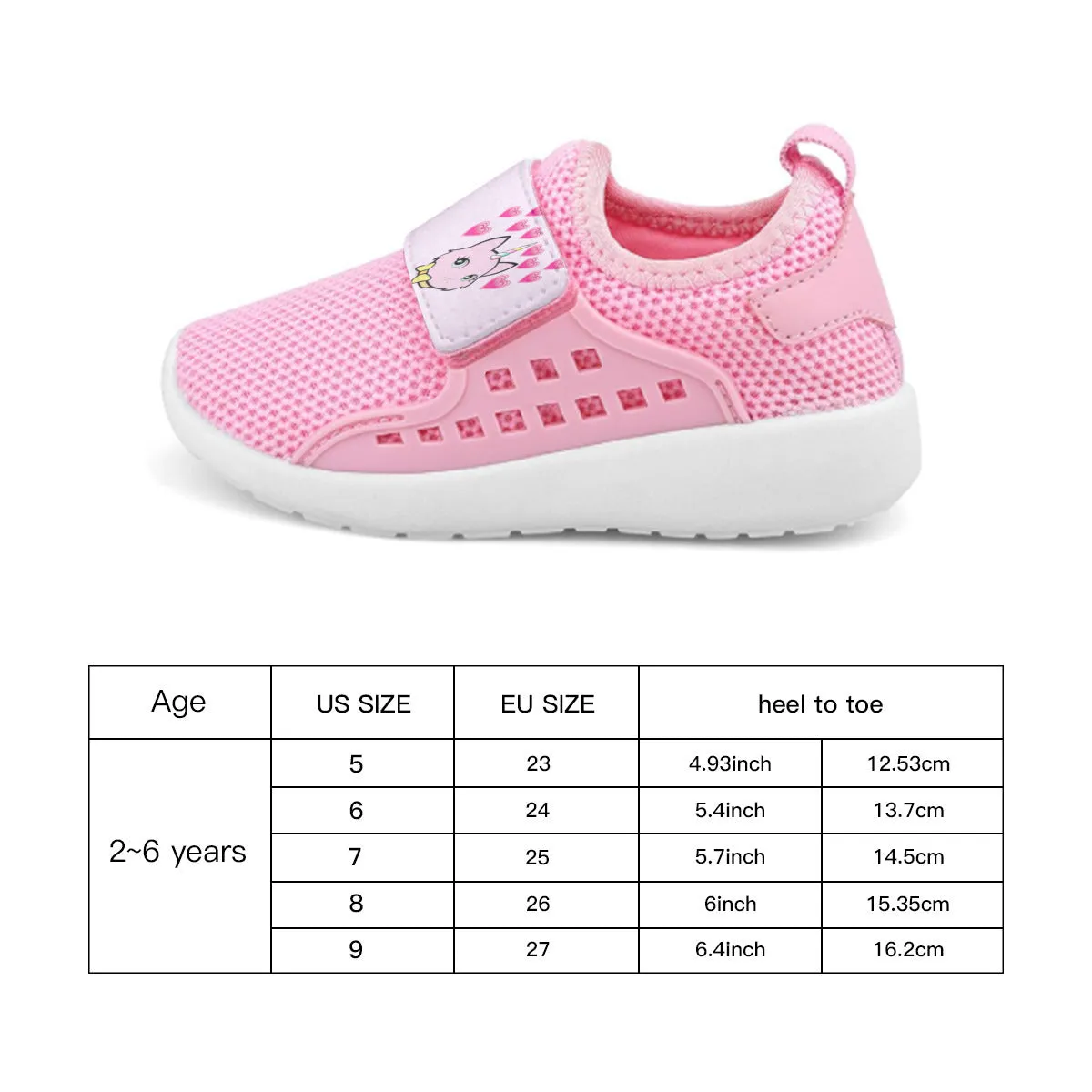 Bec's Uni-Kitten Children's Breathable Sneaker