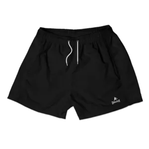 Black, Swimming Shorts with Pockets