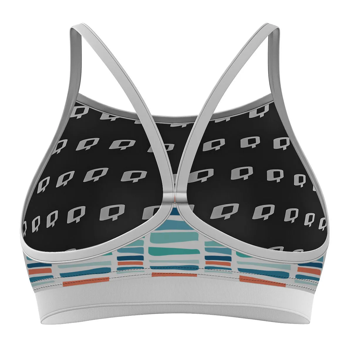 Blocks Classic Sports Bikini Top