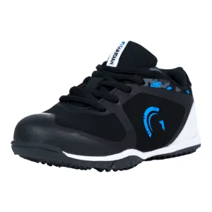 Bolt Youth Low Top Turf Baseball and Softball Shoes (Black/Royal)