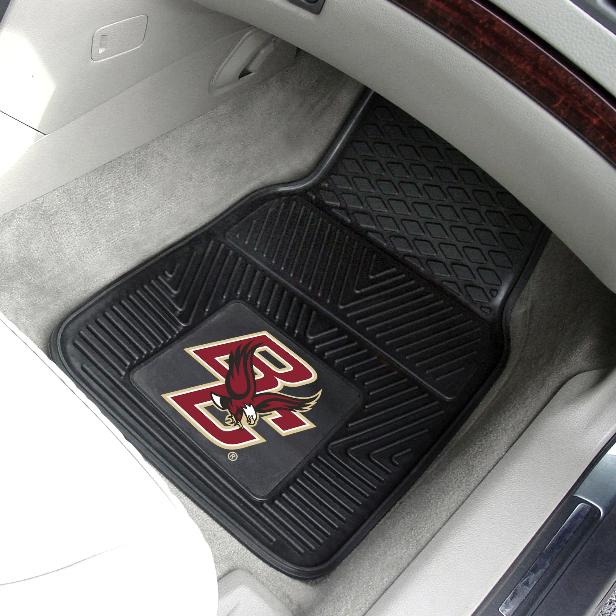 Boston College Eagles Heavy Duty Car Mat Set - 2 Pieces