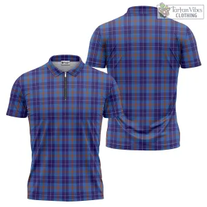 Bryson Tartan Zipper Polo Shirt