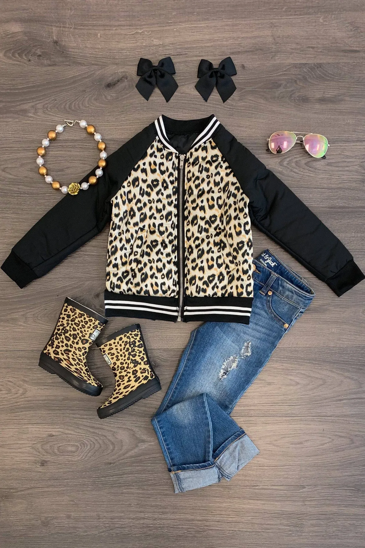 Cheetah Bomber Jacket