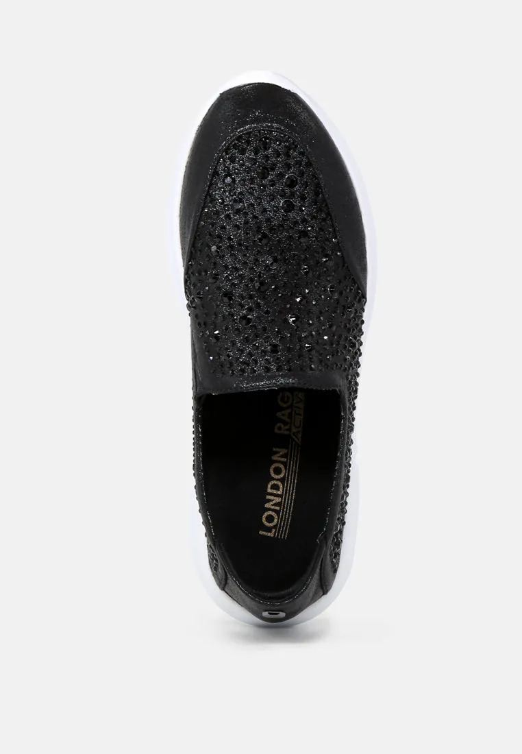 Chrissy Active - Slip-On Studded Sneakers