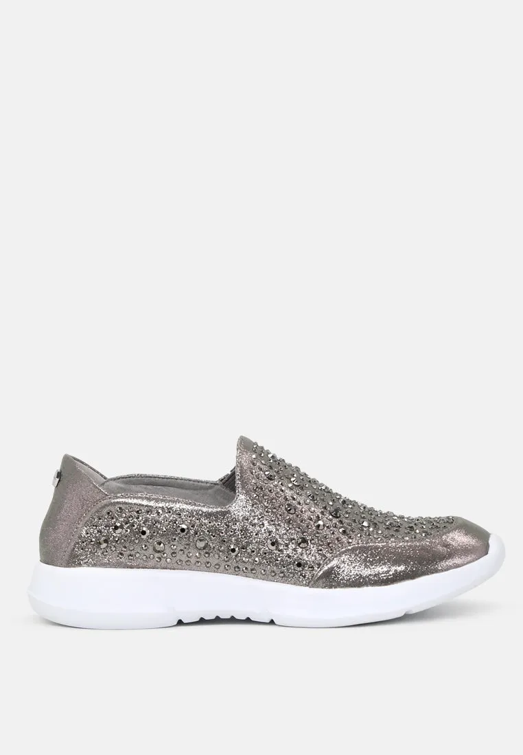 Chrissy Active - Slip-On Studded Sneakers