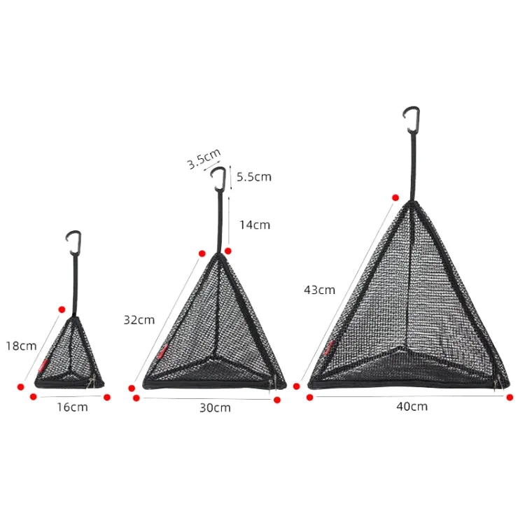 CLS Outdoor Triangular Foldable Storage Mesh Bag M