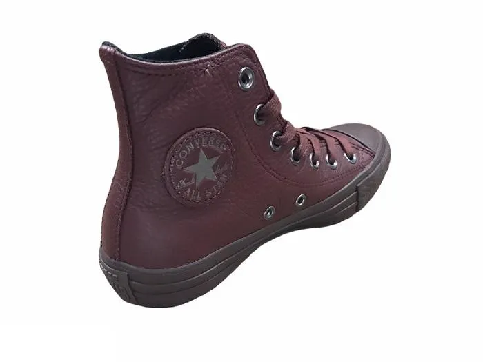 Converse scarpa sneakers da adulti in pelle ctas 155131C bordò