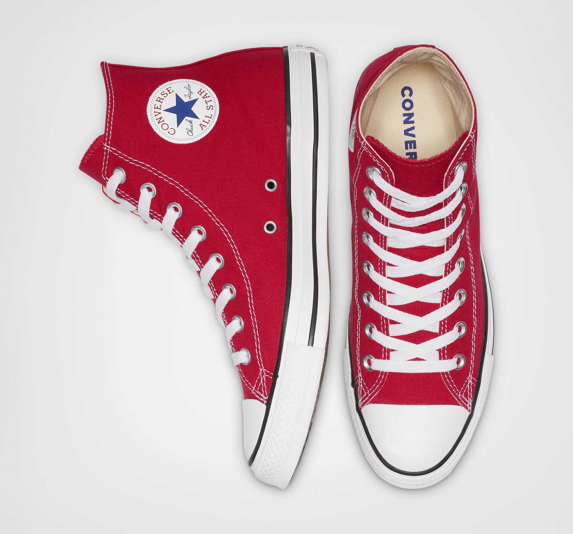 Converse Unisex Chuck Taylor All Star High Top Sneaker - Red