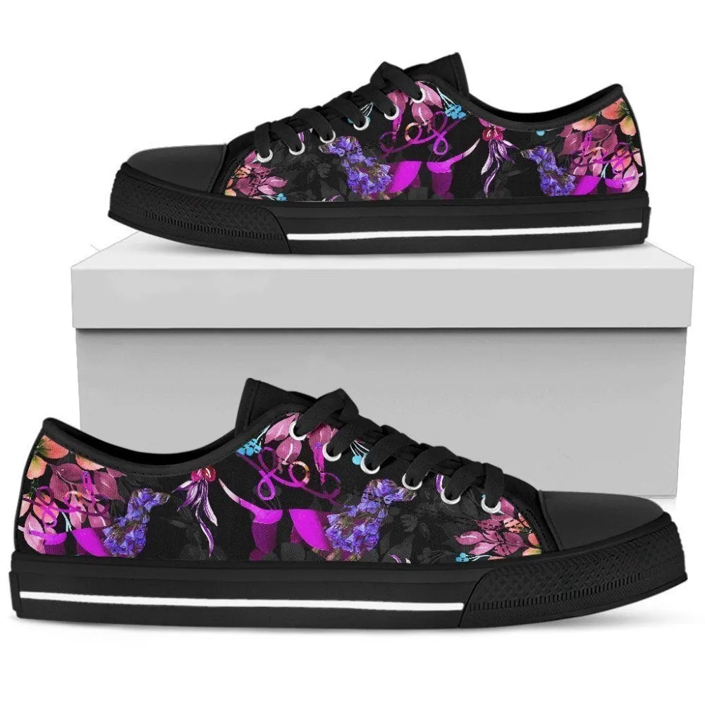 Dachshund Women'S Low Top Shoe Stylish & Durable Footwear, Dog Printed Shoes, Canvas Shoes For Men, Women