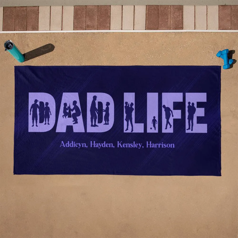 Dad Life | Beach Towel