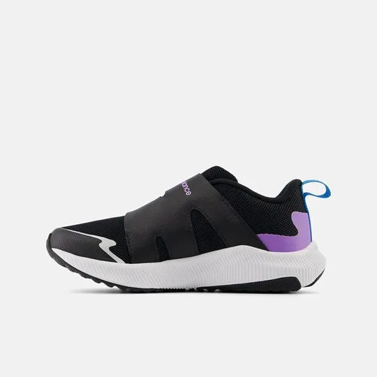 DynaSoft Reveal v4 Kid's BOA® Trainer - Black with Purple Fade and Spice Blue