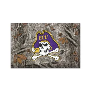 East Carolina Camo Rubber Scraper Door Mat